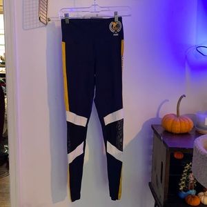 US Navy Naval Academy Mesh Leggings VS Pink Victorias Secret